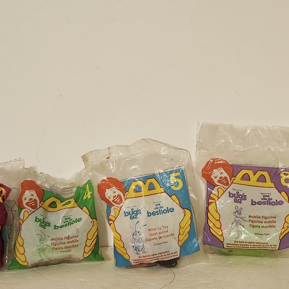 McDonald's A Bug's Life Wind-Up Toy Set